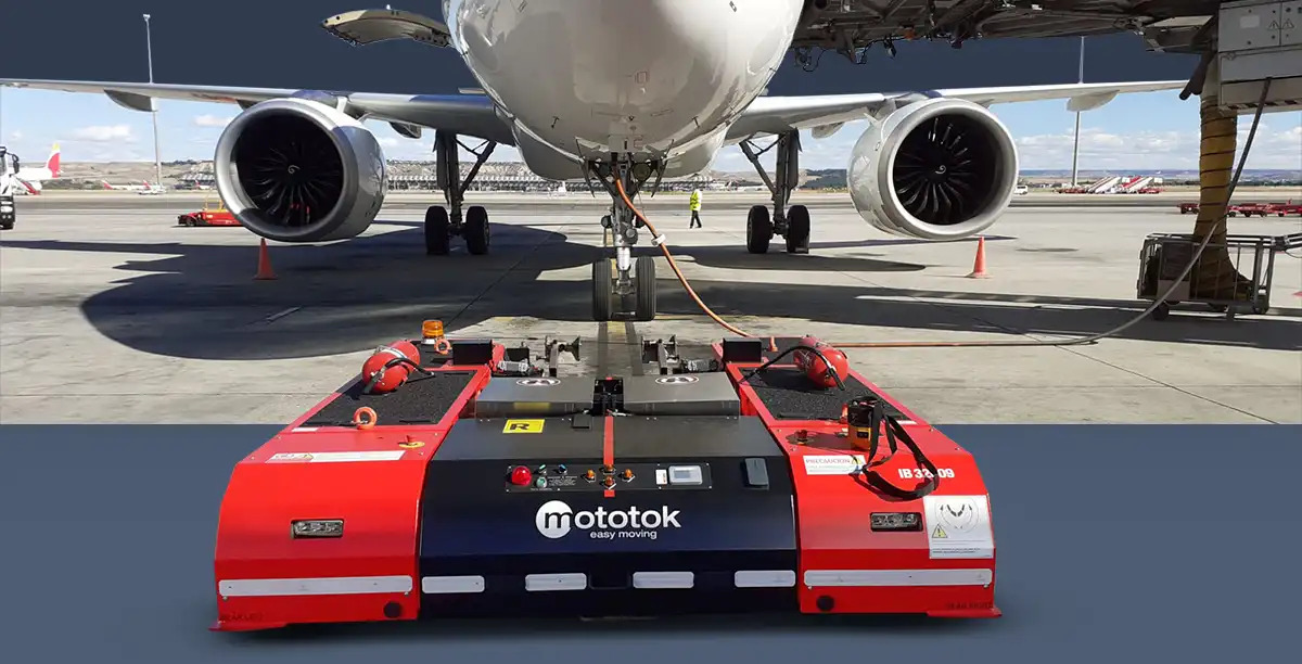 Iberia: Mototok SPACER 8600PB · Field of Application: Pushback
